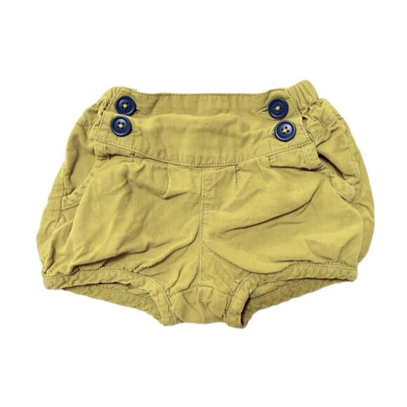 Baby Boden Corduroy Button Shorts Size 12-18m - Picture 1 of 4